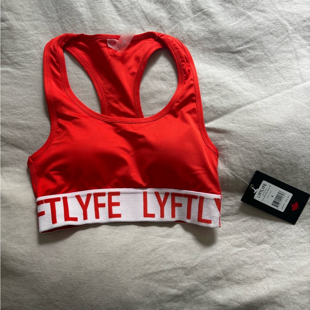 Women's Red Sports Bra